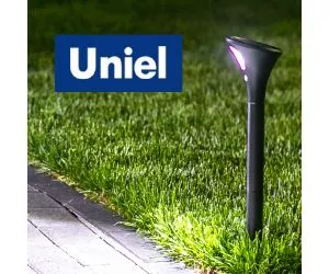 Садовые светильники на солнечной батарее Uniel