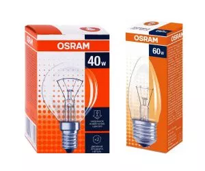 классические лампы накаливания OSRAM