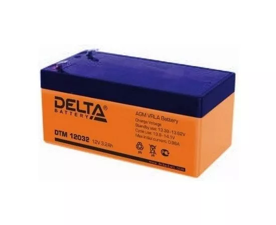 495785 - Аккумулятор 12V 3.2Ah Delta DTM 12032, 134x67x67 (1)