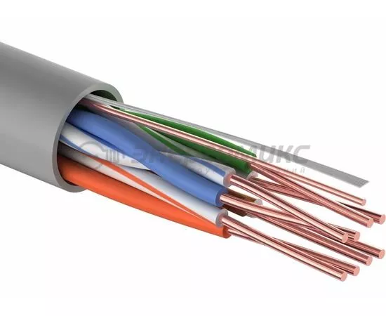 496822 - PROconnect кабель витая пара U/UTP 4х2х24 AWG Cat5e CCA, 305м (цена за бухту) 01-0043-3 (1)