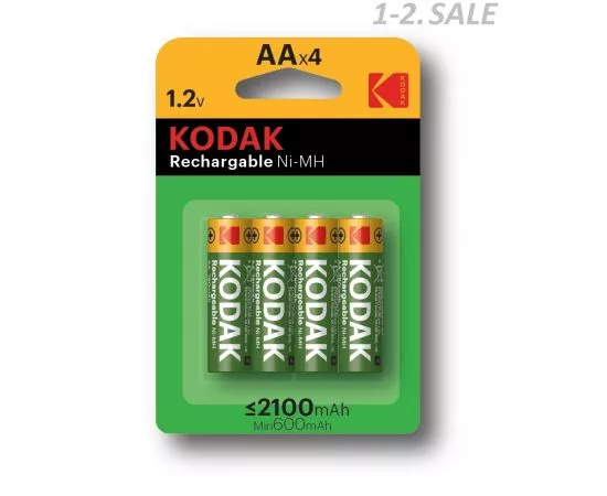 508617 - Аккумулятор Kodak R6 2100mAh Ni-MH BL4 ЗАРЯЖ (1)