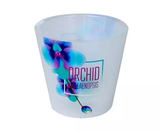 776669 - Горшок для цветов London Orchid Deco D=160мм (1,6л), голубой ING6196ГЛ InGreen (1)