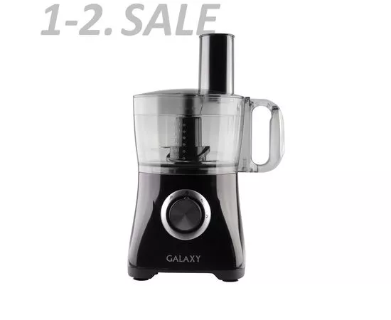 602218 - Кухонный комбайн Galaxy GL-2302, 800Вт, 2 скор., чаша 1,2л, 3 диска нарезка/шинковка/пюре, имп.режим (2)