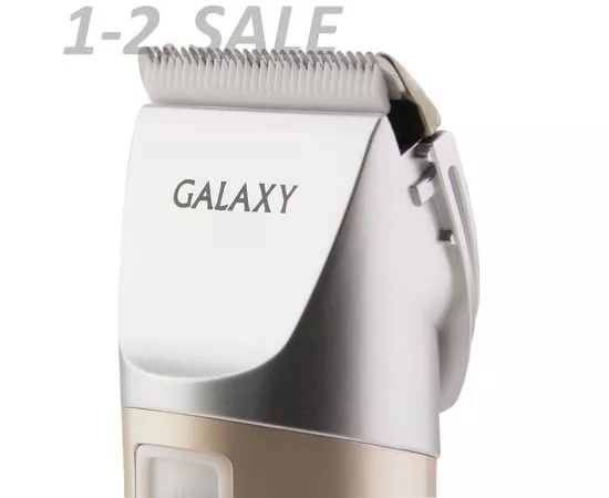 636896 - Машинка д/стрижки Galaxy LINE GL-4158, 4 смен.насадки, керам.лезвие, инд.работы,подставка д/зарядки (3)