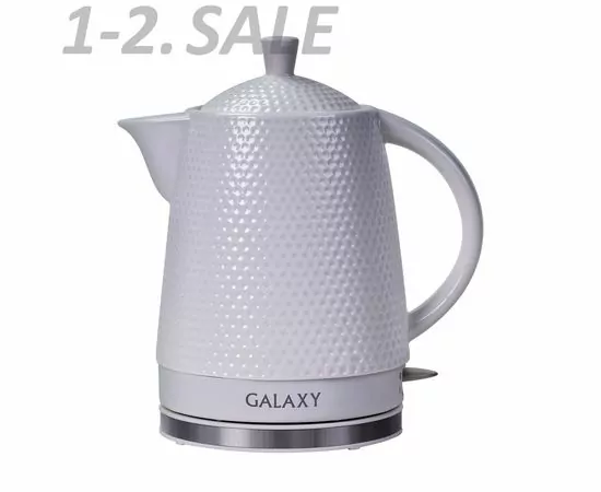 708888 - Чайник электр. Galaxy GL-0507 (диск, 1,8л) 1,4кВт, керамич.корпус (2)