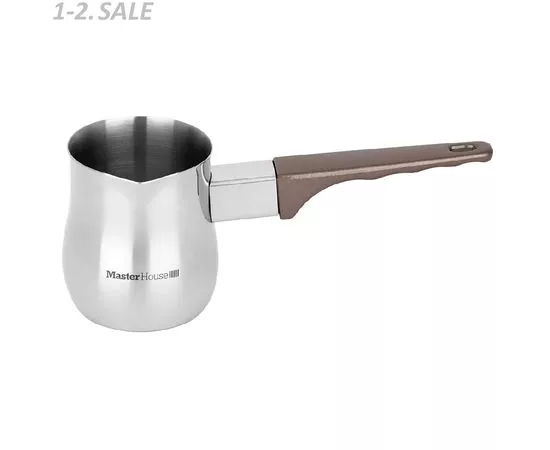 649268 - Кофеварка (турка) Buongiorno 750мл,ручка бакелит,д/всех плит,кроме инд 60464 Master House (2)