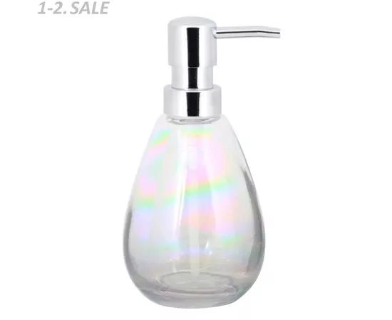 700299 - Дозатор д/жидкого мыла ВаннДерГласс, стекло, цвет мыльный пузырь 60690 Master House (4)