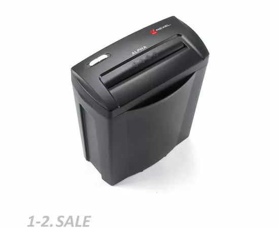 155056 - Уничтожитель док-ов Rexel AlphaX 2ур.секр 4х38мм,6лист,14л. 129397 (4)