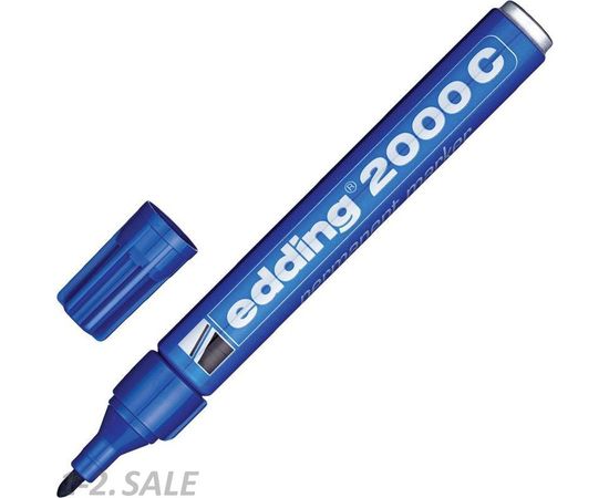 404846 - Маркер Перманент EDDING E-2000C/3 синий 1,5-3мм металл. корп. (2)