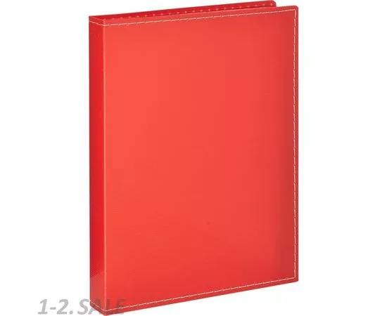 431113 - Папка на 100 файлов в коробе красный (4)