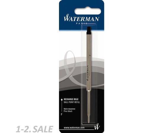 431616 - Стержень для шариковой Ручки WATERNAM Standard Maxima тонк лин черн (3)