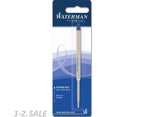 431617 - Стержень для шариковой Ручки WATERNAM Standard Maxima тонк лин. син (2)