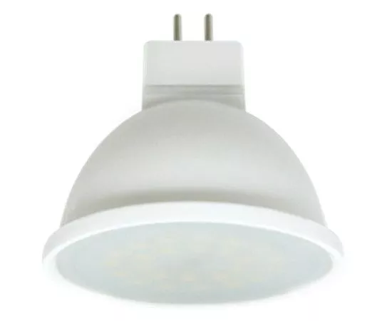 510108 - Ecola MR16 GU5.3 220V 7W 2800K 2K 48x50 пласт./алюм.матов. Premium M2UW70ELC (10!) (1)