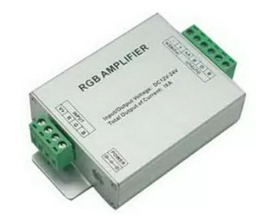 526412 - Ecola Усилитель для RGB ленты 18A 216W 12V (432W 24V) AMP216ESB (1)