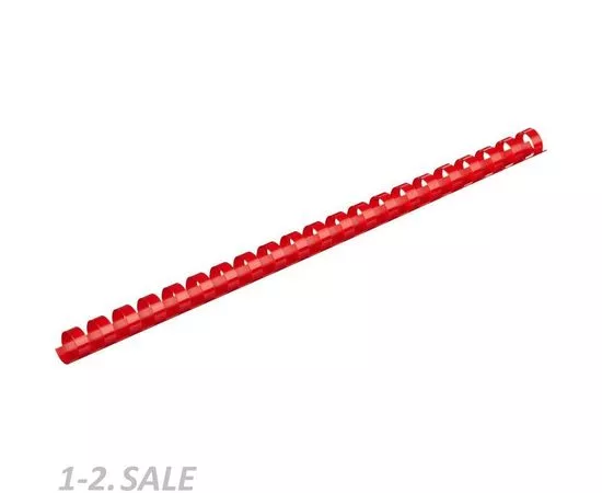 435456 - Пружины для переплета пластиковые ProMega Office 14мм красные 100шт/уп. (3)