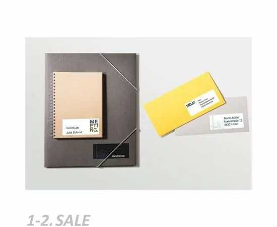 47039 - Наклейки д/принт.,копир.апп. Z3425 Этикет.белые 105х57мм I-J+L+C А4 1000шт.универс. 5246 (11)