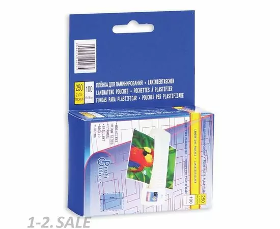 47169 - Расх.мат.д/переп. и ламин. Заготовки для ламин-я 65х95 125мкм 100шт./уп. 14924 (2)