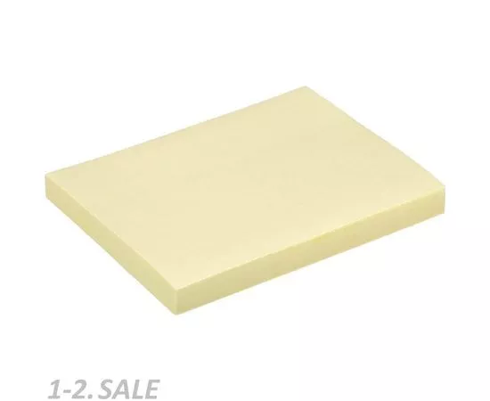 50684 - Блок-кубик бумага д/заметок 100х75 желтая 100л. 46100 Kores 56392 (5)