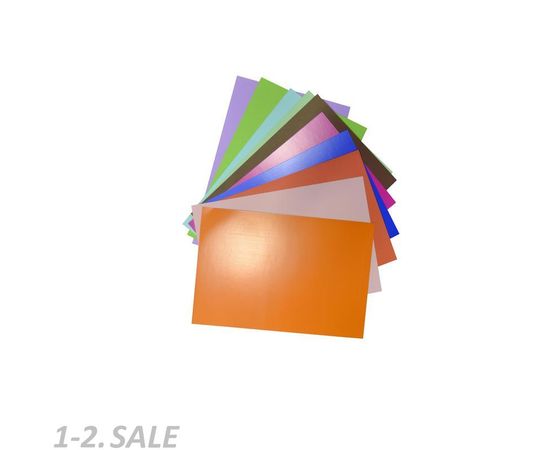 53750 - Бумага цветная набор бумага + картон А4 30л.50 цв. двустор.11-430-71 82771 (17)