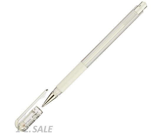 567061 - Ручка гелевая Hybrid gel Grip K118-LW, белая, 0,4мм (2)