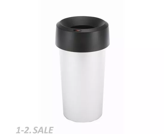 436539 - Урна 50 литров круглая 38х73см крышка воронкообразная VILEDA (4)