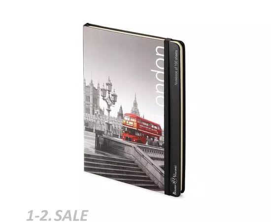 437425 - Блокнот А5 горизонтальный MEGAPOLIS ART ГОРОДА на резинке 4 ВИДА (10)