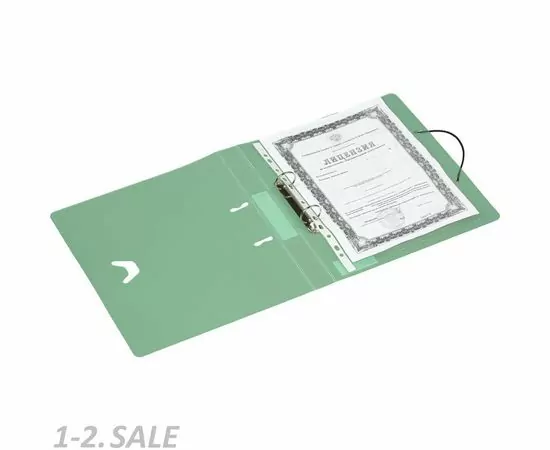 604856 - Папка на 2-х кольцах Attache Rainbow Style зеленый 488251 (15)