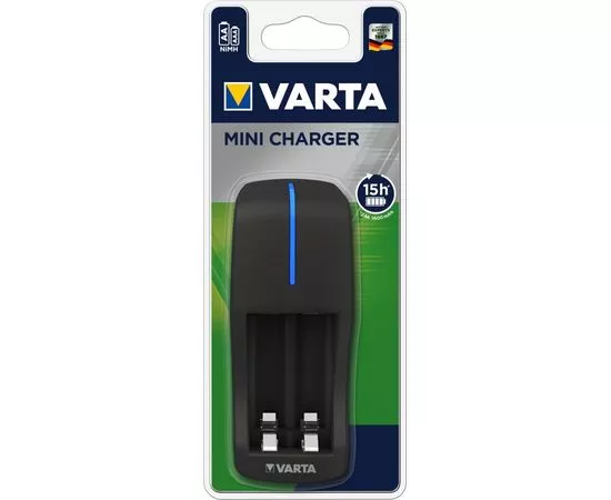 527048 - Зарядное устройство Varta R03/R6x2 (185mA) , 57646101401 Mini Charger (1)