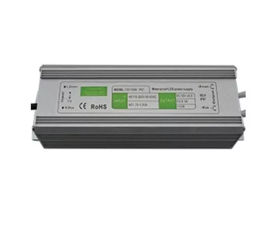 527334 - Ecola Блок питания для св/д лент 24V 100W IP67 180х70х40 (герметичный) D7L100ESB (1)