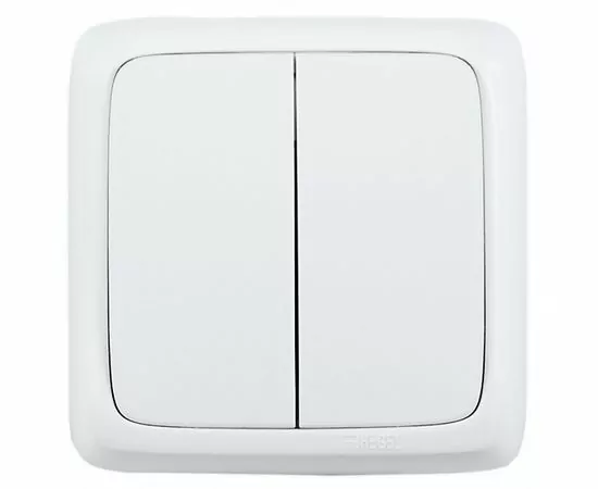 553986 - HEGEL Alfa выкл. ОУ 2кл. 10А изол. пластина, бел. IP20, ВА10-153 (1)