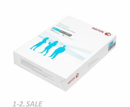 47010 - Бумага для офис.техники XEROX BUSINESS (А4,80г,ярк.96% ISO,Финл.) 500л/пач. 5077 (4)