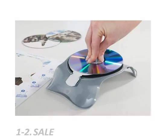 47067 - Наклейки д/принт.,копир.апп. Z-L6015-25 Этикет.CD круг.117мм I-J+L+C на лис.А4 центр. 8259 (10)