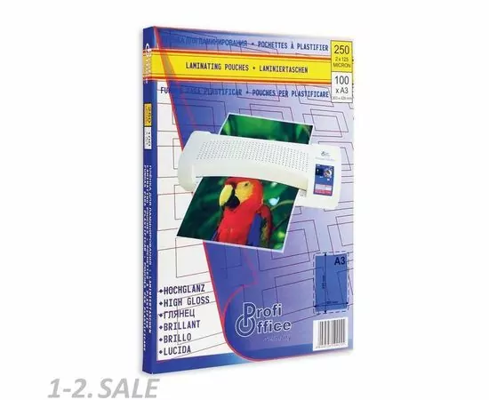 47177 - Расх.мат.д/переп. и ламин. Заготовки для ламин-я А3 125мкм 100шт./уп. 5355 (3)