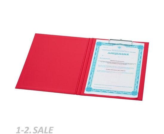 604913 - Планшет д/бумаг Attache A4 красный с верхней створкой 611515 (8)