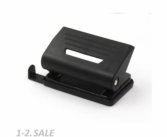 605096 - Дырокол Attache Eco до 10 листов, черный 611856 (2)