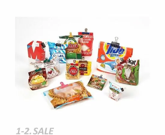 605167 - Зажим для бумаг 41мм 12шт/уп Attache, европодвес 509189 (6)