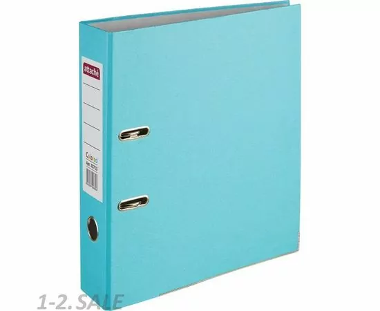631626 - Папка регистратор Attache Colored light голубой 75мм 611490 (3)