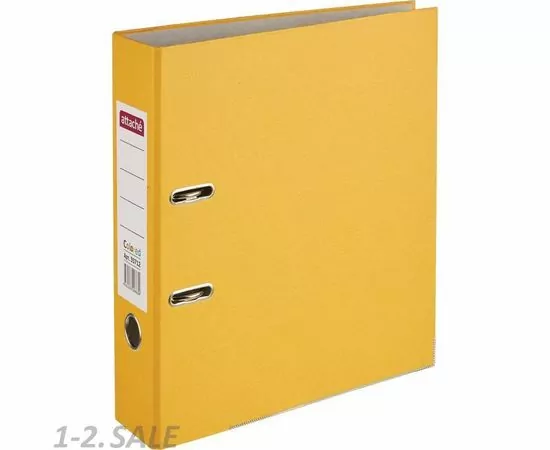 631627 - Папка регистратор Attache Colored light оранжевый 75мм 611493 (3)