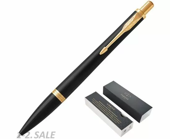 631719 - Ручка шариковая PARKER 2017 Urban Приглуш Черный  GT 1931576 средняя синяя (3)