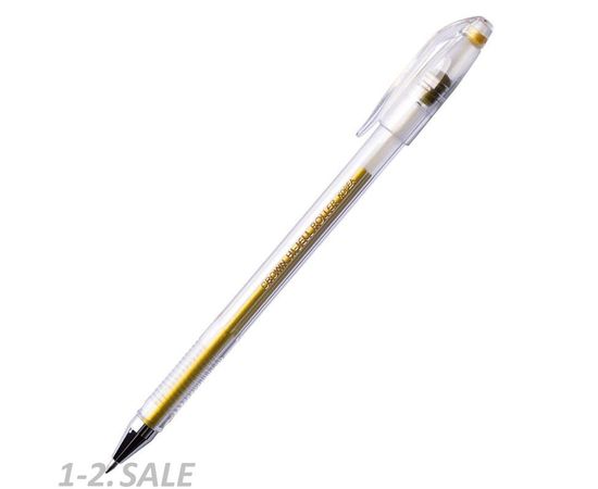 631830 - Ручка гелевая золото металлик CROWN, 0,7мм (2)