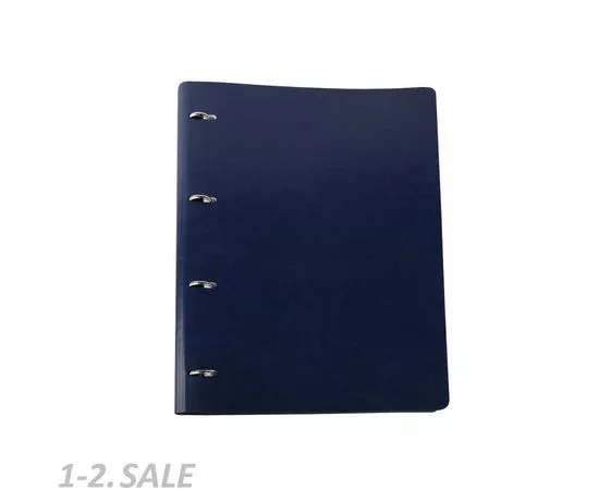 631998 - Тетрадь Elegance, А4, 120 л., клетка, кольцевой механизм N1047/blue (7)