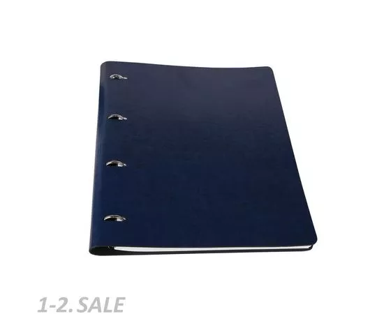 631998 - Тетрадь Elegance, А4, 120 л., клетка, кольцевой механизм N1047/blue (8)