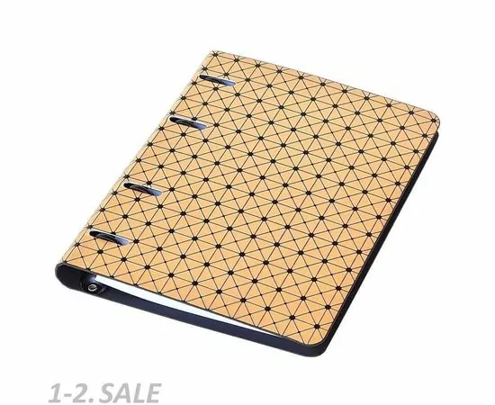 631999 - Тетрадь Geometric, А5, 120 л., клетка, кольцевой механизм N1045 (5)