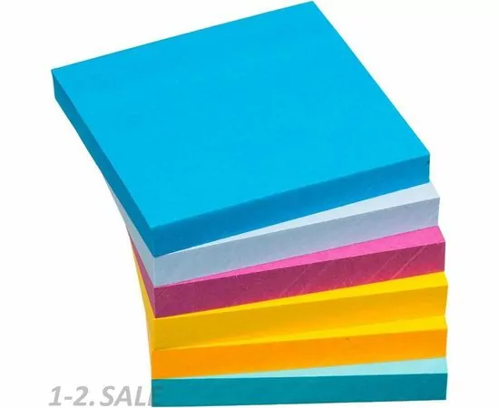 632919 - Блок-кубик Post-it Super Sticky 654-6SSBP  Воздух  76х76, 6бл х 90л. (4)