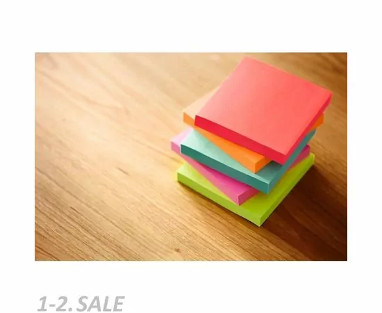 632919 - Блок-кубик Post-it Super Sticky 654-6SSBP  Воздух  76х76, 6бл х 90л. (6)