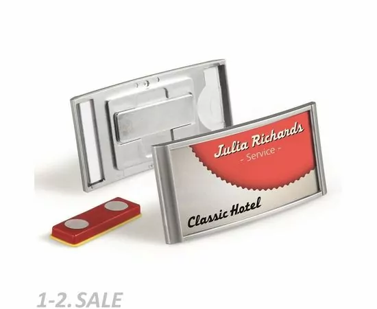 632951 - Бейдж Нагрудный CLASSIC, на магните, 34х74,10 шт в уп. (3)