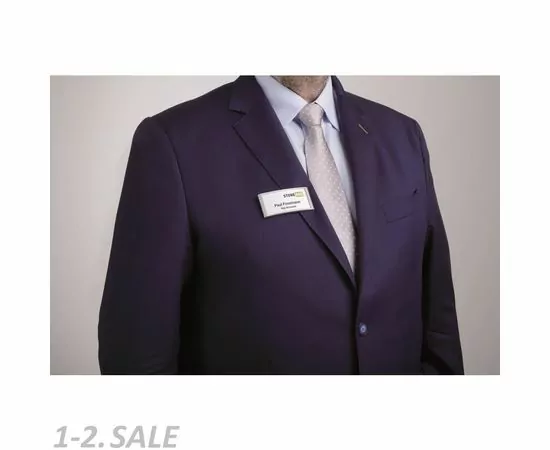 632951 - Бейдж Нагрудный CLASSIC, на магните, 34х74,10 шт в уп. (9)