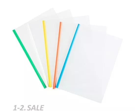 65923 - Папка для брошюровки на 30л BANTEX 3270 5 папок+5 скрепок 108140 (7)