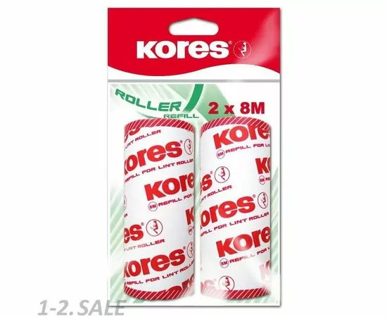 701048 - Ролик д/чистки одежды  запасной блок 2х50 л., 32402 Kores 400951 (2)