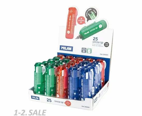 701245 - Корректирующая лента 5ммх6м Milan, вращающийся наконечник, 1303925 арт.  971876 (3)